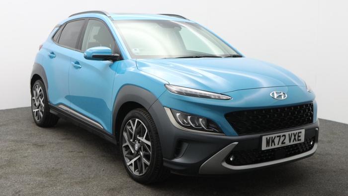 Used 2022 Hyundai KONA 1.6 h-GDi Ultimate SUV 5dr Petrol Hybrid DCT Euro 6 (s/s) (141 ps) at Hawkins Motor Group
