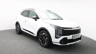 Used 2025 Kia Sportage 1.6 T-GDi DCT GT-LINE Fusion White at Kia Motors UK