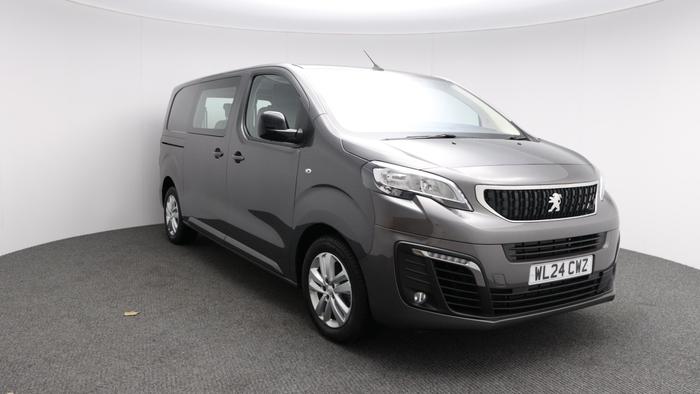 Used 2024 Peugeot Expert Fistral Crew Van 2.0 BHDi 145 BHP Standard Asphalt Fistral Edition * * Alloy Wheels, Keyless Entry & Leather Seats * * Nimbus Grey at Hawkins Motor Group