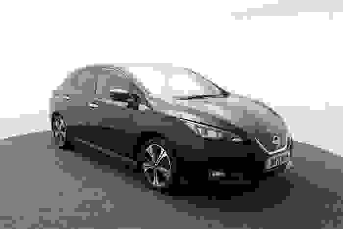 Used 2021 Nissan Leaf 40kWh Tekna Hatchback 5dr Electric Auto (150 ps) Pearl Black at Hawkins Motor Group