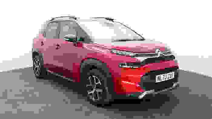 Used 2023 Citroen C3 Aircross 1.2 PureTech Shine SUV 5dr Petrol Manual Euro 6 (s/s) (110 ps) Red at Hawkins Motor Group