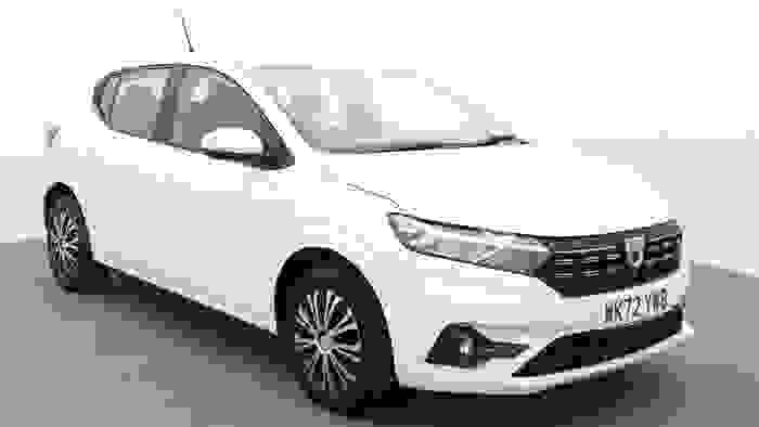 Used 2022 Dacia Sandero 1.0 TCe Comfort Hatchback 5dr Petrol Manual Euro 6 (s/s) (90 ps) White at Hawkins Motor Group