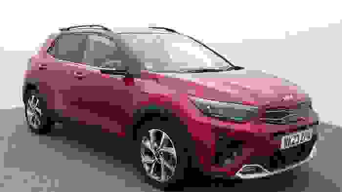 Used 2023 Kia Stonic 1.0 T-GDi ISG 48V GT-LINE S Blaze Red with Black Roof at Hawkins Motor Group