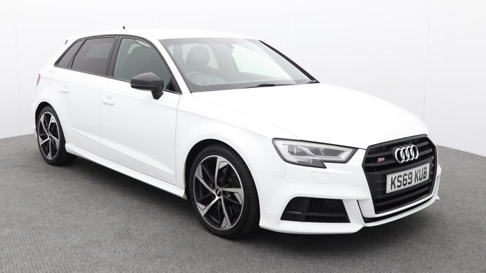 Used 2019 Audi S3 2.0 TFSI Black Edition Sportback 5dr Petrol S Tronic quattro Euro 6 (s/s) (300 ps) at Hawkins Motor Group