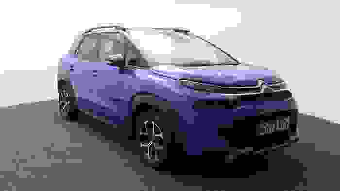 Used 2022 Citroen C3 Aircross 1.2 PureTech Shine SUV 5dr Petrol Manual Euro 6 (s/s) (110 ps) Blue at Hawkins Motor Group