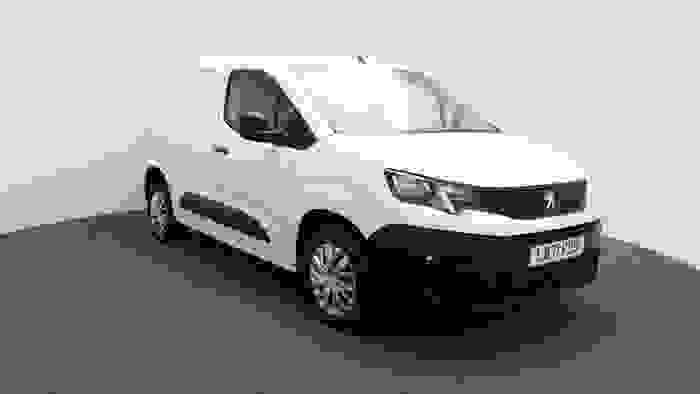 Used 2021 Peugeot Partner Van 1.5 BHDi 100 BHP Standard Professional Premium Bianca White at Hawkins Motor Group