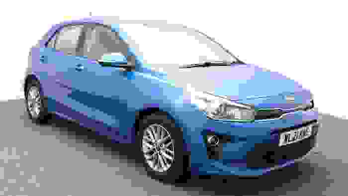 Used 2021 Kia Rio 1.0 T-GDi 2 Azure Blue at Hawkins Motor Group