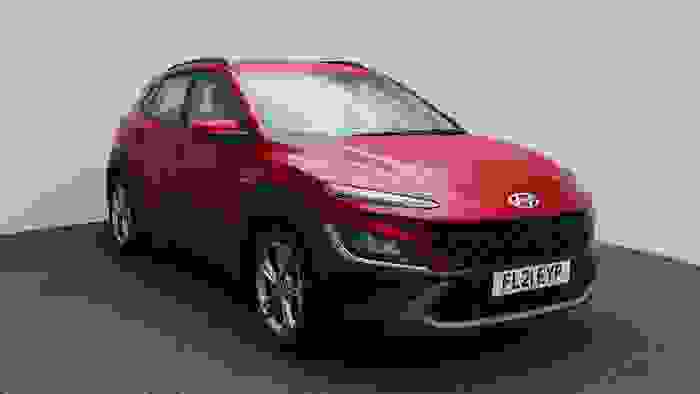 Used 2021 Hyundai KONA T-GDI SE CONNECT MHEV RED at Hawkins Motor Group