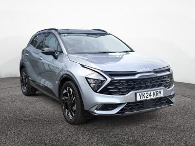 Used 2024 Kia Sportage 1.6 T-GDi 48V GT-LINE Lunar Silver at Kia Motors UK