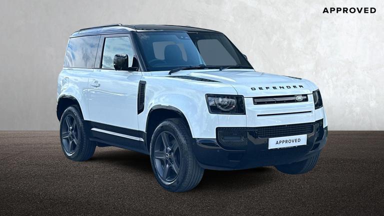 Used 2025 Land Rover Defender D250 X-Dynamic SE Fuji White at Roger Young