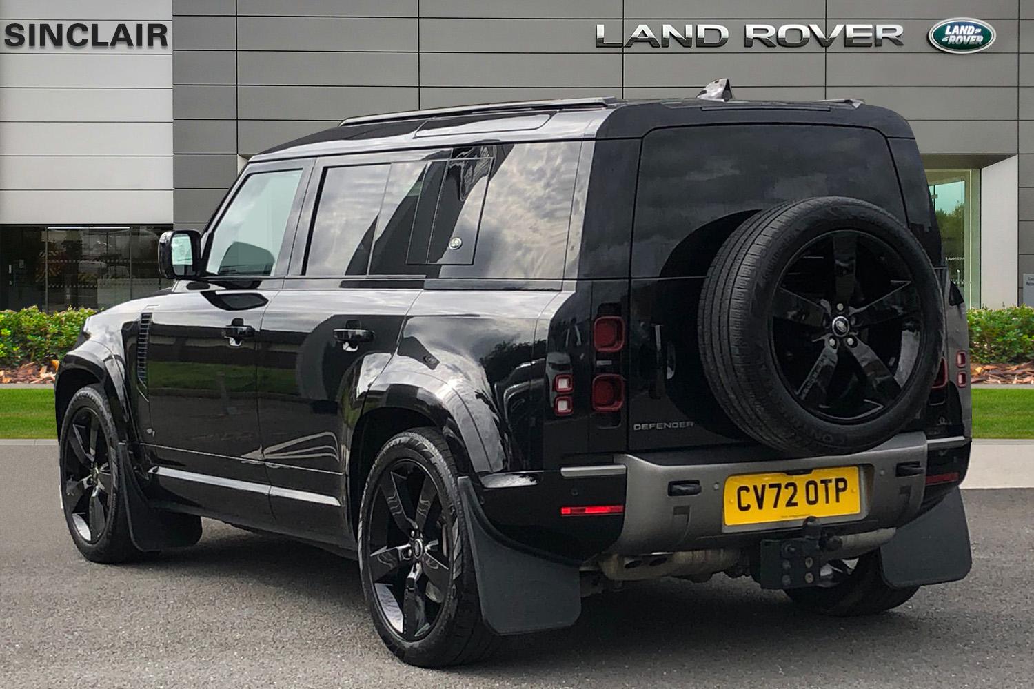 Used 2022 Land Rover Defender Black £63,490 | Sinclair Land Rover ...