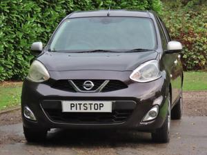 Used 2016 Nissan Micra 1.2 n-tec Hatchback 5dr Petrol Manual Euro 6 (80 ps) Black at #sitename#