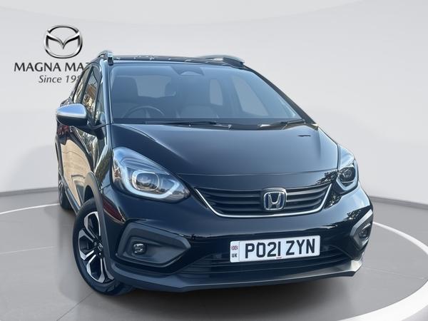 Used 2021 Honda Jazz 1.5 h i-MMD Crosstar EX Hatchback 5dr Petrol Hybrid eCVT Euro 6 (s/s) (107 ps) at Poole Subaru