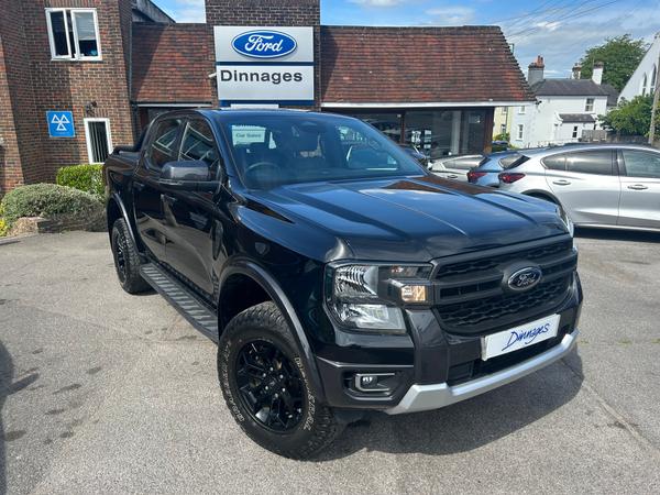 Used 2024 Ford Ranger 2.0 TD EcoBlue Tremor Pickup Double Cab 4dr Diesel Auto 4WD Euro 6 (s/s) (205 ps) Agate Black at Dinnages