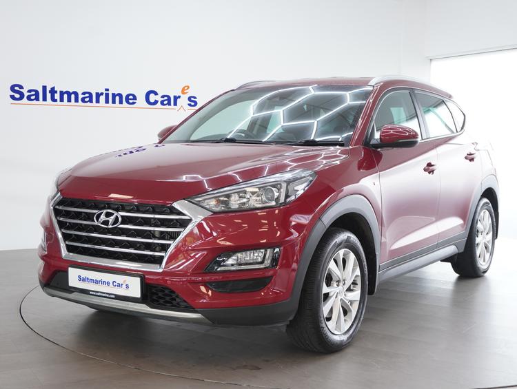 Used 2020 Hyundai TUCSON 1.6 CRDi MHEV SE Nav SUV 5dr Diesel Hybrid Manual Euro 6 (s/s) (115 ps) Sunset Red at #sitename#