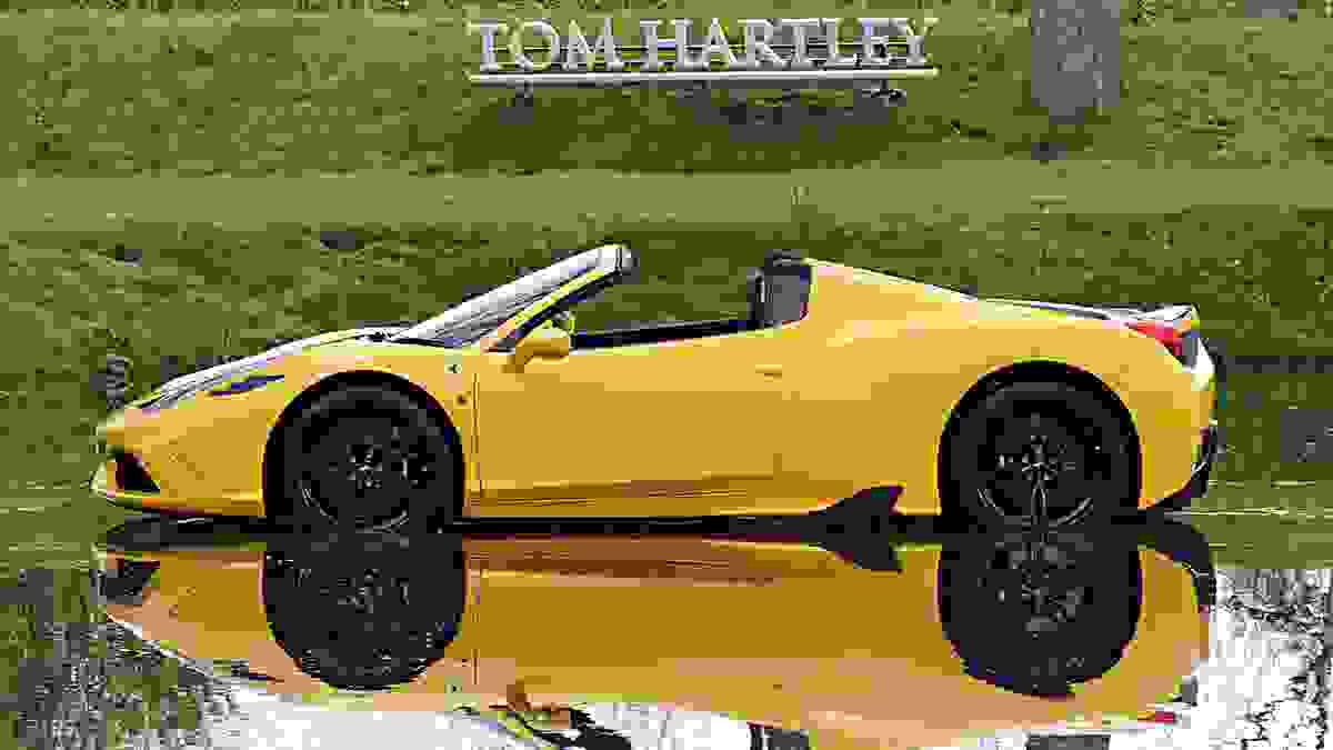 Used 2015 Ferrari 458 Speciale Aperta Giallo Triplo Strato at Tom Hartley
