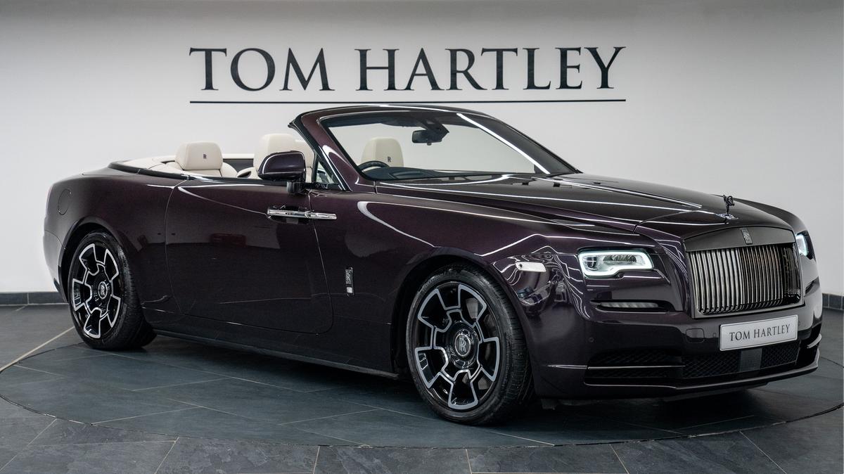 Used 2018 Rolls-Royce Dawn Black Badge V12 Belladonna Purple Metallic at Tom Hartley