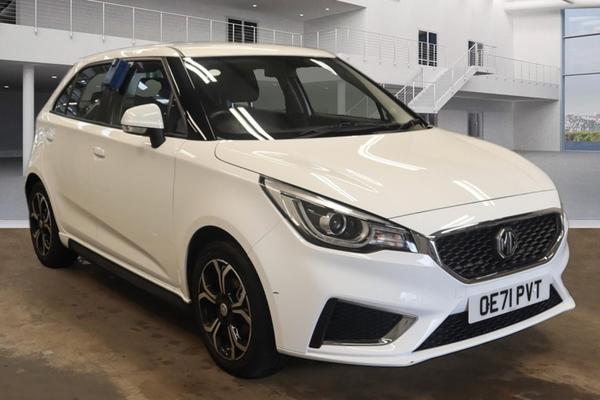 Used 2022 MG MG3 1.5 VTi-TECH Exclusive 5dr [Navigation] Solid - Arctic white at SERE Motors