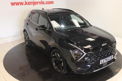 Used 2025 Kia Sportage 1.6 T-GDi MHEV GT-Line S SUV 5dr Petrol Hybrid DCT Euro 6 (s/s) (157 bhp) Black at Ken Jervis