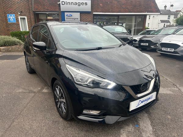 Used 2017 Nissan Micra 0.9 IG-T Acenta Hatchback 5dr Petrol Manual Euro 6 (s/s) (90 ps) at Dinnages