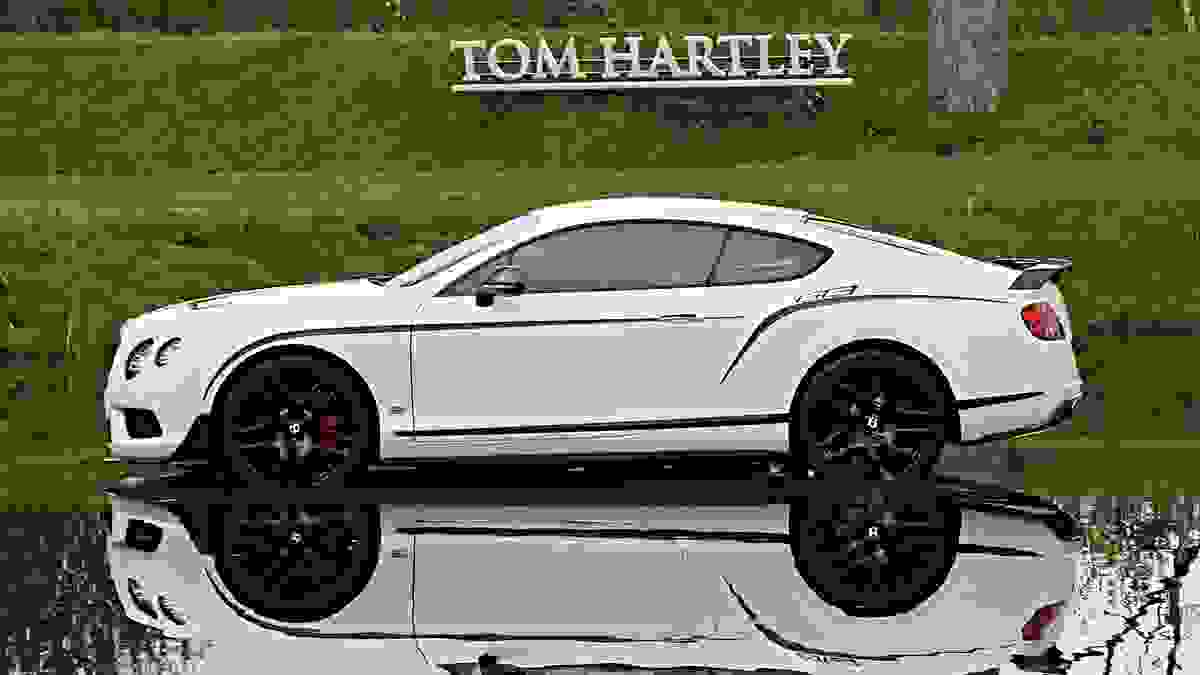 Used 2015 Bentley Continental GT3-R Glacier White at Tom Hartley