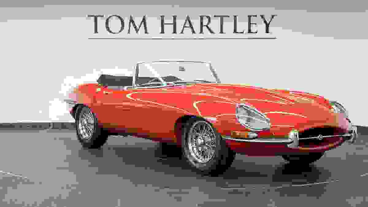 Used 1962 Jaguar E-Type 3.8 Roadster Series 1 Flat Floor Carmen Red at Tom Hartley