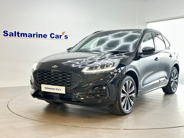 Used 2022 Ford Kuga 2.5 Duratec 14.4kWh ST-Line X Edition SUV 5dr Petrol Plug-in Hybrid CVT Euro 6 (s/s) (225 ps) Agate Black at #sitename#