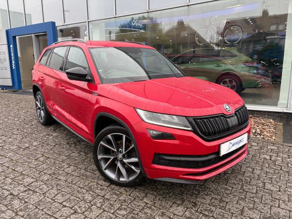 Used 2018 Skoda Kodiaq 1.4 TSI ACT SportLine SUV 5dr Petrol Manual 4WD Euro 6 (s/s) (7 Seat) (150 ps) at Dinnages