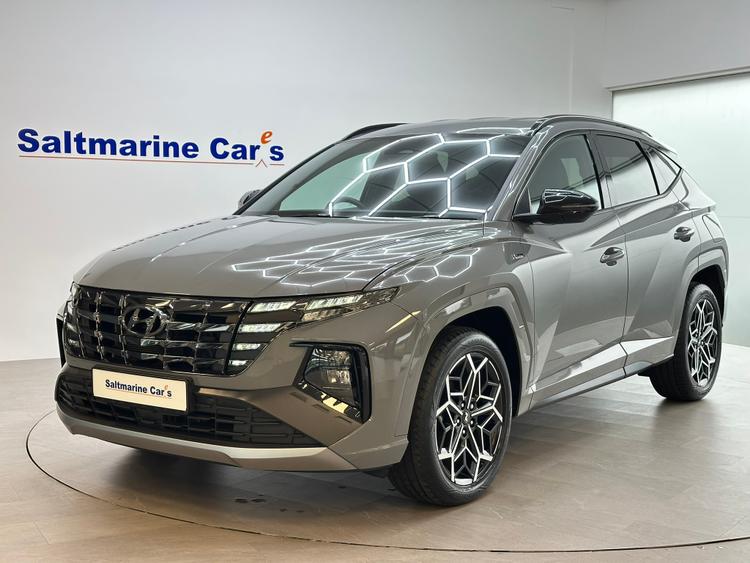 Used 2023 Hyundai TUCSON 1.6 h T-GDi N Line SUV 5dr Petrol Hybrid Auto Euro 6 (s/s) (230 ps) Shadow Grey at #sitename#