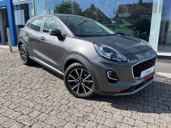 Used 2022 Ford Puma 1.0T EcoBoost MHEV Titanium SUV 5dr Petrol Hybrid DCT Euro 6 (s/s) (125 ps) at Dinnages