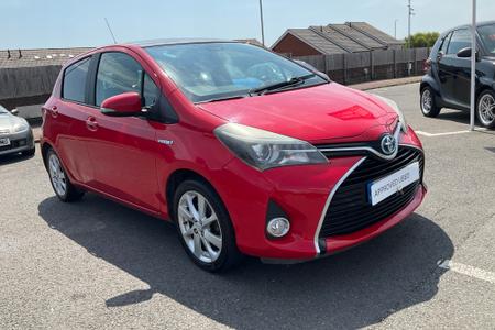 2014 TOYOTA YARIS 1.5 VVT H EXCEL HATCHBACK 5DR PETROL HYBRID E CVT EURO 6... photo