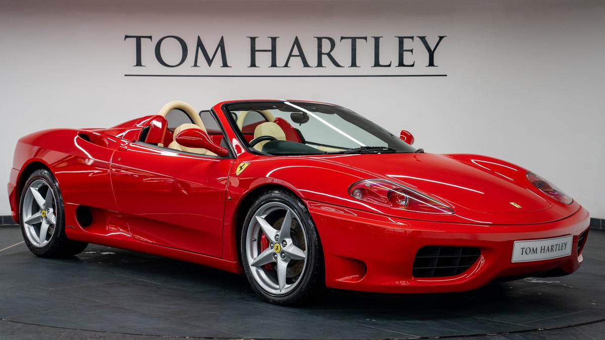 Used 2003 Ferrari 360 Spider Manual 1-Owner Rosso Corsa at Tom Hartley