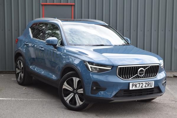 Used 2022 Volvo XC40 1.5 T5 Recharge PHEV Ultimate Dark 5dr Auto Blue at SERE Motors
