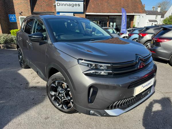 Used 2023 Citroen C5 Aircross 1.2 PureTech Sense Plus SUV 5dr Petrol Manual Euro 6 (s/s) (130 ps) Grey at Dinnages
