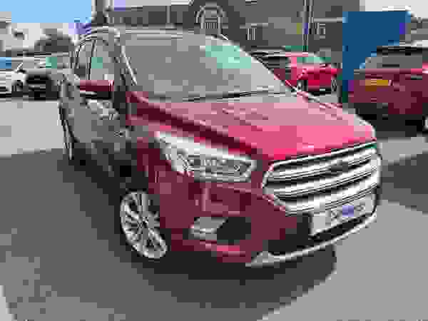 Used 2018 Ford Kuga 1.5 TDCi Titanium SUV 5dr Diesel Manual Euro 6 (s/s) (120 ps) Ruby Red at Dinnages