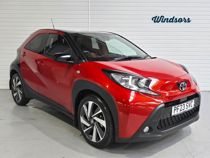 Used 2023 Toyota AYGO X VVT-I EDGE RED at Windsors of Wallasey