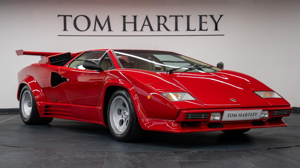 Used 1988 LAMBORGHINI Countach 5000 Quattrovalvole Rosso at Tom Hartley