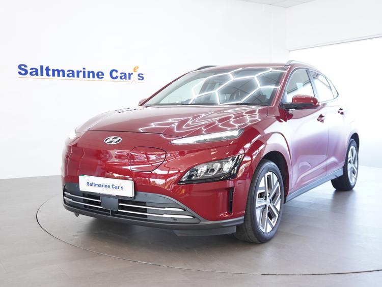 Used 2023 Hyundai KONA 64kWh Ultimate SUV 5dr Electric Auto (10.5kW Charger) (204 ps) Red at #sitename#