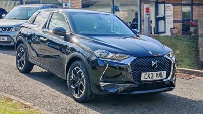 Used 2021 DS AUTOMOBILES DS 3 CROSSBACK 1.2 PureTech Prestige Crossback 5dr Petrol EAT8 Euro 6 (s/s) (130 ps) at Motorhouse Coleford