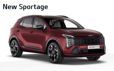 Used 2026 Kia Sportage 1.6 T-GDi HEV GT-LINE Magma Red at Kia Motors UK