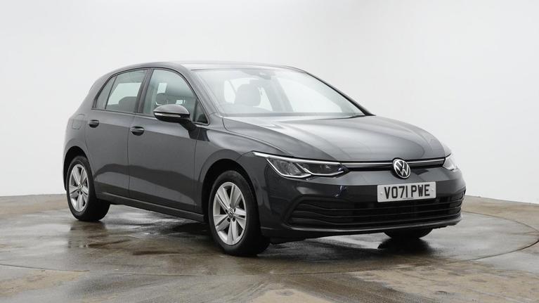 Used 2021 VOLKSWAGEN Golf 1.0 TSI Life Hatchback 5dr Petrol Manual Euro 6 (s/s) (110 ps) Grey at JCT600