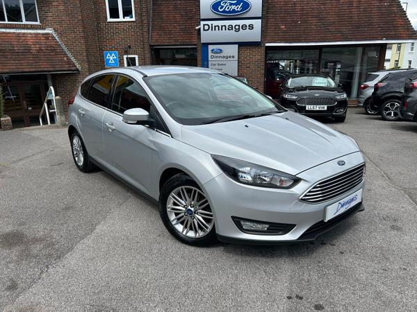 Used 2018 Ford Focus 1.0T EcoBoost Zetec Edition Hatchback 5dr Petrol Manual Euro 6 (s/s) (125 ps) at Dinnages