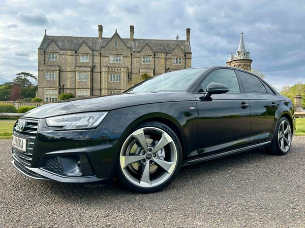 2019 A4 2.0 TFSI 35 BLACK EDITION SALOON 4DR PETROL S TRONIC EURO 6... photo