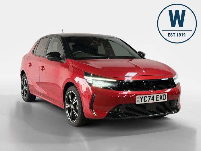 Used 2024 Vauxhall Corsa 1.2 Hybrid GS Hatchback 5dr Petrol Hybrid e-DCT Euro 6 (s/s) (100 ps) Red at Windsors of Wallasey