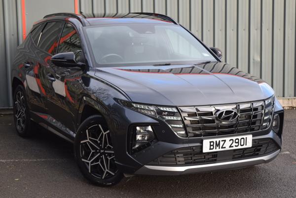 Used 2023 Hyundai TUCSON 1.6 TGDi Hybrid 230 N Line S 5dr 2WD Auto Grey at SERE Motors