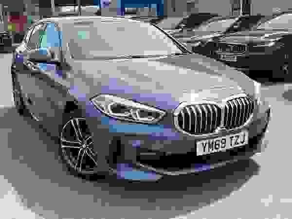 Used 2020 BMW 1 SERIES 118i M Sport 5dr Step Auto Grey at Chippenham Motor Company