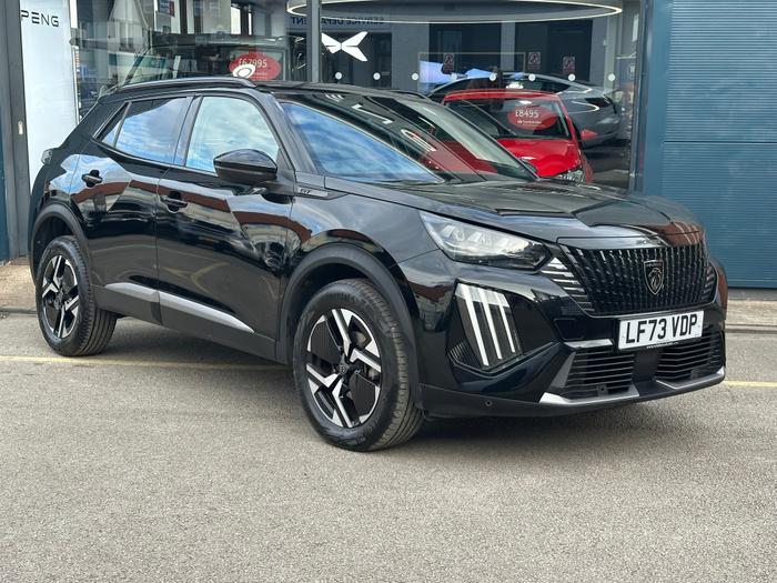 Used 2023 Peugeot 2008 1.2 PureTech GT SUV 5dr Petrol EAT Euro 6 (s/s) (130 ps) Black at Windsors of Wallasey