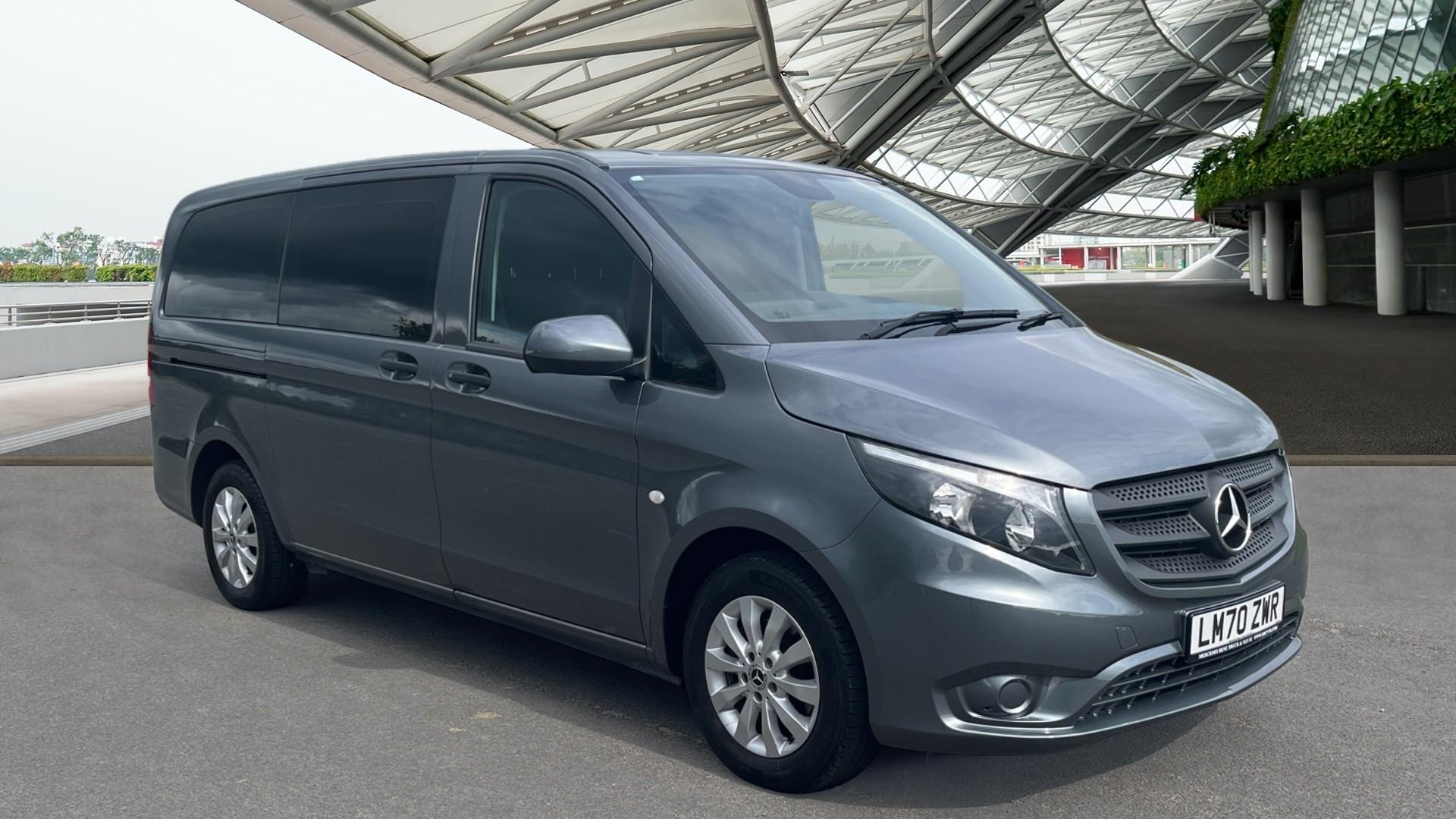 Used 2021 Mercedes-Benz VITO 116CDI TOURER SELECT L2 £32,995 36,000 miles  GREY