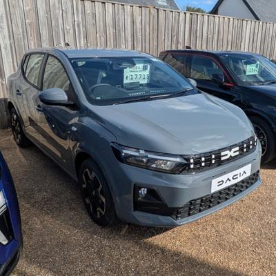 Used ~ Dacia SANDERO Journey TCe 100 at Harwoods Garage