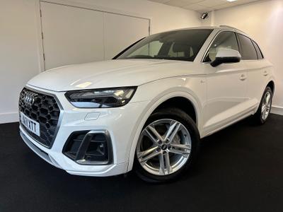 Used 2022 Audi Q5 4x4 DIESEL 2.0 TDI 40 S line SUV 5dr Diesel S Tronic quattro Euro 6 (s/s) (204 ps) at Hodgson Car Sales